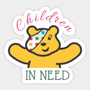 Children in need Sticker